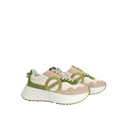 NØ Name women's shoe CARTER JOGGER W CREAM/DOVE/IGUANA sole XXL