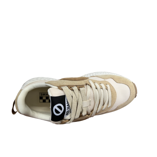 NØ Name scarpa donna CARTER JOGGER W IVOIRE/DOVE/TANNIN suola XXL