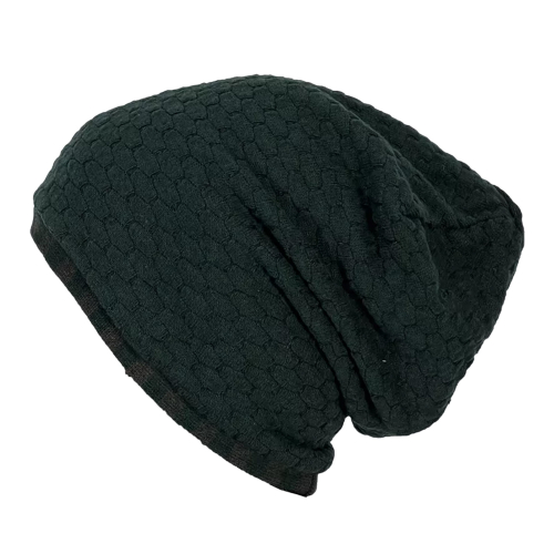 NEIRAMI cappello donna double face rosso tricot+tessuto righe AC58TR-N/W2 BICOLOR TRICOT MADE IN ITALY