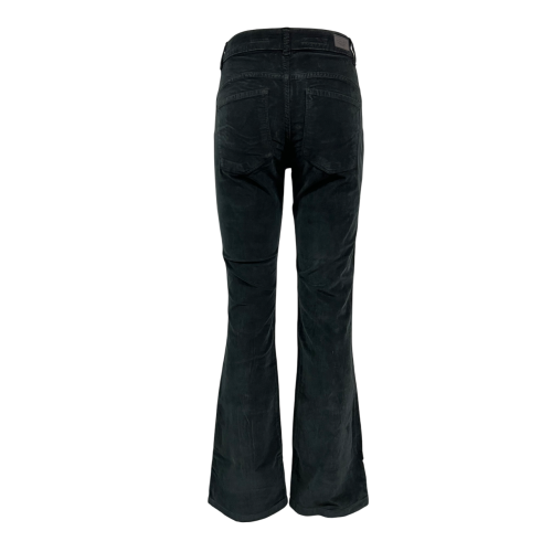 J-CUBE jeans donna a zampa velluto liscio push-up FIONA MADE IN ITALY