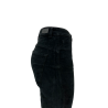 J-CUBE jeans donna a zampa velluto liscio push-up FIONA MADE IN ITALY