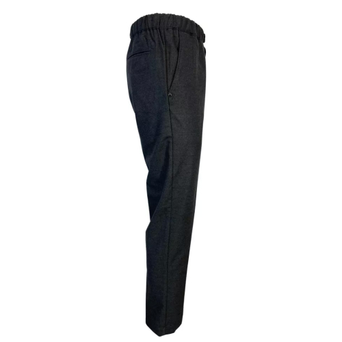 WHITE SAND men's trousers wool effect grey art SU66 330 GREGG MADE IN ITALY
