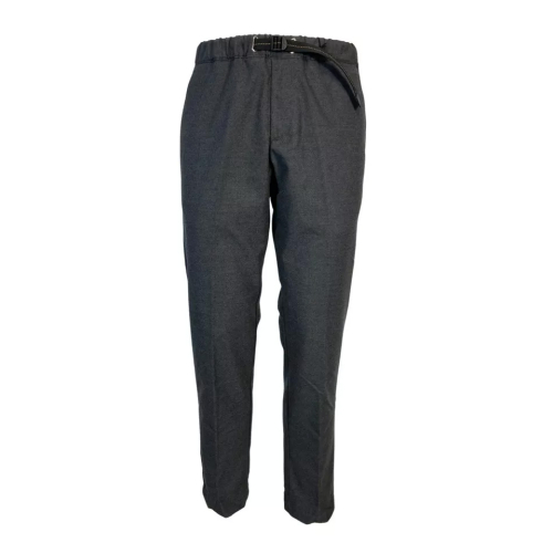 WHITE SAND men's trousers wool effect grey art SU66 330 GREGG MADE IN ITALY