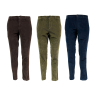 WHITE SAND men's velvet chino trousers SU10L 181 OLIVER
