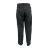 WHITE SAND men's trousers black quilted fabric WSU90 630 OLIVER MADE IN ITALY
