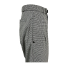 WHITE SAND men's trousers gingham white/black WSU90 331 OLIVER MADE IN ITALY