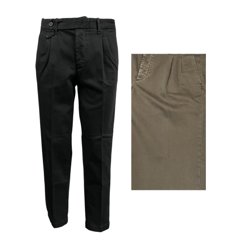 WHITE SAND pantalone uomo cotone pesante WSU02 260 LUKE 98% cotone 2% elastan