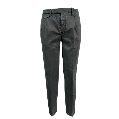 WHITE SAND men's trousers cotton winter herringbone WSU02 262 LUKE