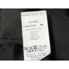 MADSON by BottegaChilometriZero black woven cotton trousers DU23366 REVERSE BULL MADE IN ITALY