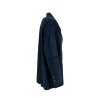 TREBARRABI giacca donna velluto a coste blu doppiopetto over BLUE COSTA MADE IN ITALY