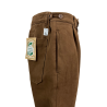 MADSON by BottegaChilometriZero men's trousers cocoa cotton DU24777 MADE IN ITALY
