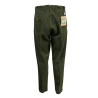 MADSON by BottegaChilometriZero men's trousers winter cotton twill green DU24750 MADE IN ITALY