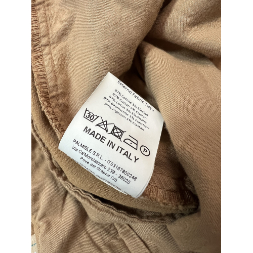 MADSON by BottegaChilometriZero men's trousers in herringbone cotton DU24762 KELLY SHORT MADE IN ITALY