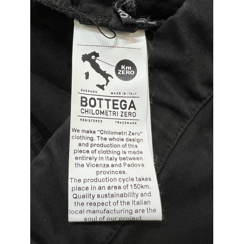 MADSON by BottegaChilometriZero men's heavy cotton trousers DU23352 MADE IN ITALY