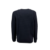 H953 men's crewneck sweater blue fisherman HS2979 STEVE MADE IN ITALY