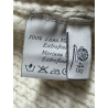 H953 men's cardigan heavy wool with zip cream HS4257 MADE IN ITALY