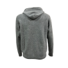 H953 men's grey wool sweatshirt with hood HS4275/U MADE IN ITALY