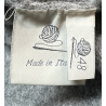 H953 men's grey wool sweatshirt with hood HS4275/U MADE IN ITALY