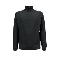 H953 men's black turtleneck...