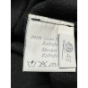 H953 men's black turtleneck sweater with zip HS4272 100% merino wool FIN12 MADE IN ITALY