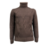 H953 maglia uomo con trecce HS3358 100% lana merinos MADE IN ITALY