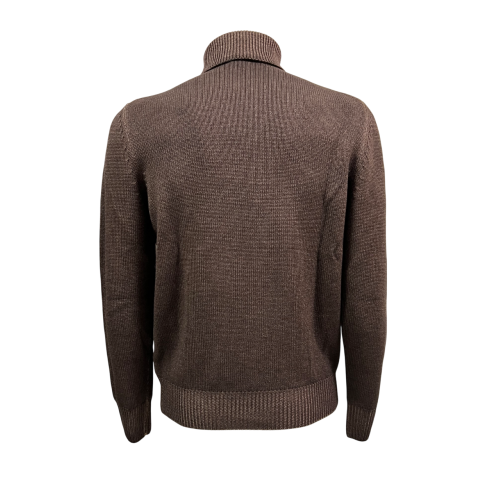 H953 men's sweater with braids HS3358 100% merino wool MADE IN ITALY