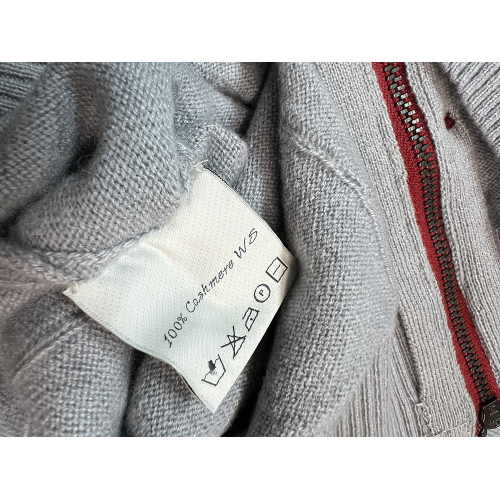 H953 men's blouson patch pockets HS3398 COREANA 100% cashmere MADE IN ITALY