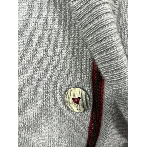 H953 men's blouson patch pockets HS3398 COREANA 100% cashmere MADE IN ITALY