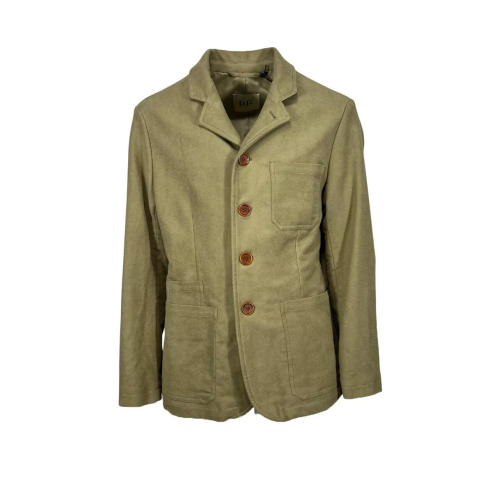 RR by Romano Ridolfi giacca uomo fustagno beige foderata CHAWO FW MSKIN MADE IN ITALY