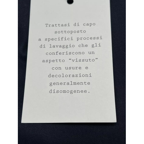 RR by Romano Ridolfi pantalone uomo cotone invernale blu NEW PACIFIC SOFT C 98% cotone 2% elastan