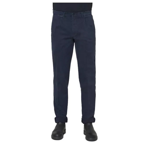 RR by Romano Ridolfi pantalone uomo cotone invernale blu NEW PACIFIC SOFT C 98% cotone 2% elastan
