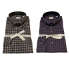 BRANCACCIO FUNKY line men's cotton winter shirt checked NICOLA BD IBR1504