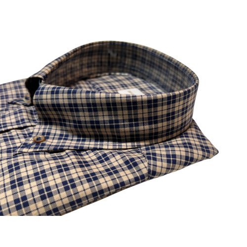 BRANCACCIO FUNKY line men's cotton winter shirt checked NICOLA BD IBR1504