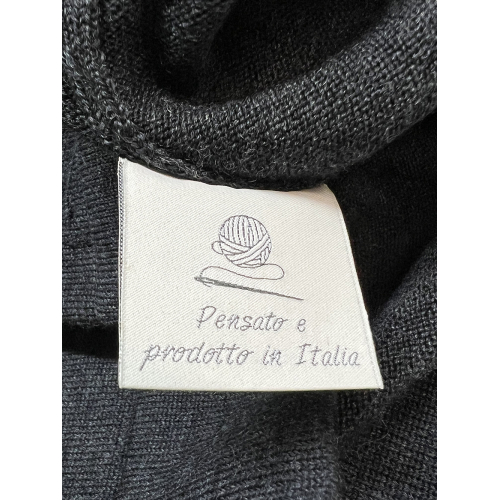 H953 men's anthracite wool shirt HS4267 MADE IN ITALY
