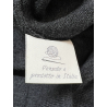 H953 men's anthracite wool shirt HS4267 MADE IN ITALY