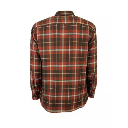 GMF 965 brown checked shirt jacket SA374 932633 MADE IN ITALY