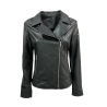 TALENTI women's washed leather jacket P418 CHIODO 100% leather