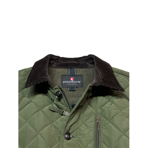 STEINBOCK giacca trapuntata uomo verde BT628 53581 49 XANDER 100% poliestere