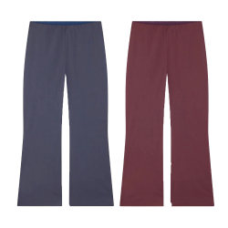 LIVIANA CONTI women's light cotton trousers trumpet CNTK50 MADE IN ITALY