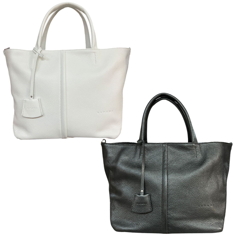 RIPANI borsa donna pelle cervo E291OJ CARLOTTA 100% pelle MADE IN ITALY
