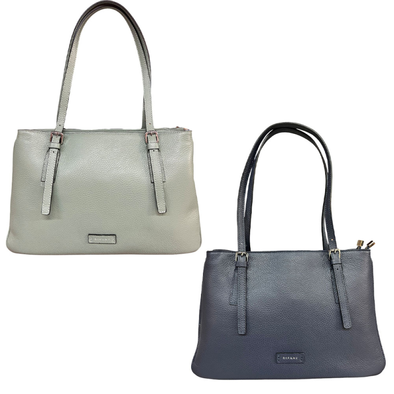 RIPANI borsa donna pelle cervo E274OJ GIORGIA 100% pelle MADE IN ITALY