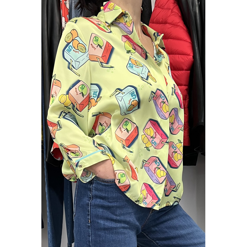 IL THE DELLE 5 lime shirt SPOON 56 ST JUICE MADE IN ITALY