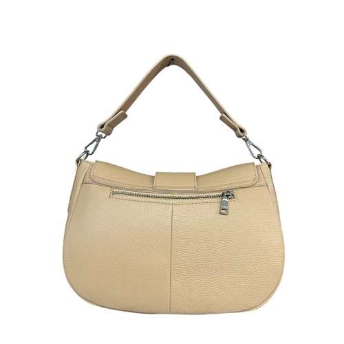 RIPANI borsa donna a spalla pelle effetto cervo E111OJ CECILIA MADE IN ITALY