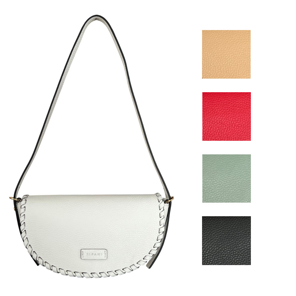 RIPANI borsa donna pelle cervo a spalla E172OO NINA MADE IN ITALY RIPANI borsa donna pelle cervo a spalla E172OO NINA MADE IN ITALY