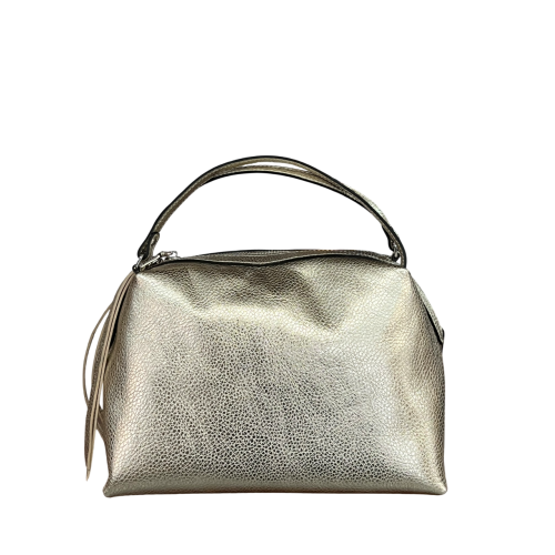 RIPANI borsa donna a mano pelle cervo laminata I492OL RONDINE MADE IN ITALY