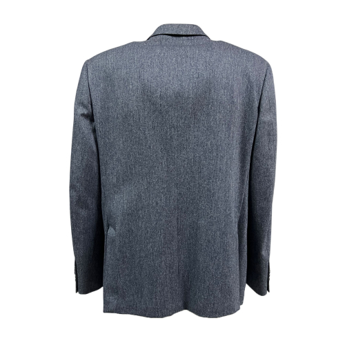 LUIGI BIANCHI unlined herringbone avio jacket 2 buttons 2043 12104/5 MADE IN ITALY