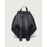 ORCIANI Soft backpack in hammered leather black B02186 MADE IN ITALY