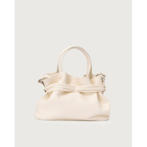 ORCIANI Dori Small Soft Leather Shoulder Shopper with Shoulder Strap B02193 MADE IN ITALY