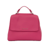 ORCIANI Sveva Soft Small Leather Handbag with Shoulder Strap B01999 MADE IN ITALY