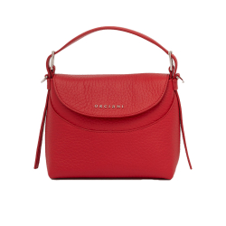 ORCIANI Nana Small Soft leather red handbag with shoulder strap B02175 MADE IN ITALY